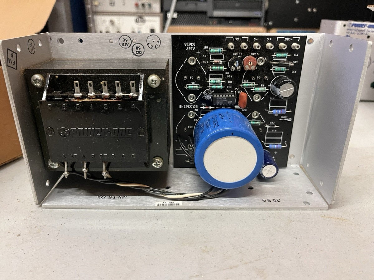 Power-One HD15-6-A Linear DC Power Supply 15V 6A Chassis Mount New Open Box