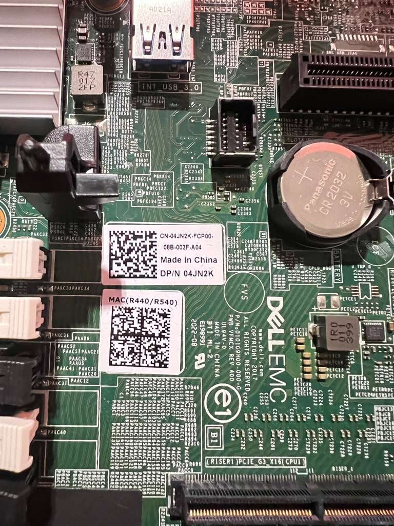 DELL 4JN2K POWEREDGE R440 R540 SERVER MOTHERBOARD SYSTEM MAIN BOARD|406477706137