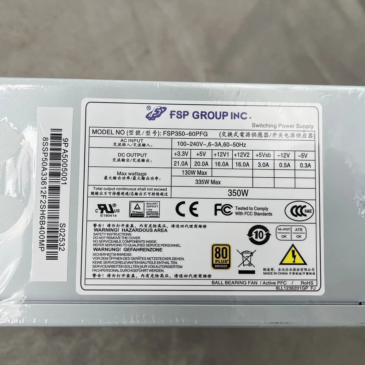 New FSP350‑60PFG Power Supply for FSP 350 W