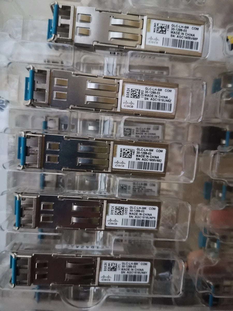 Cisco GLC-LH-SM genuine SFP optics transceive module - 50pcs pack