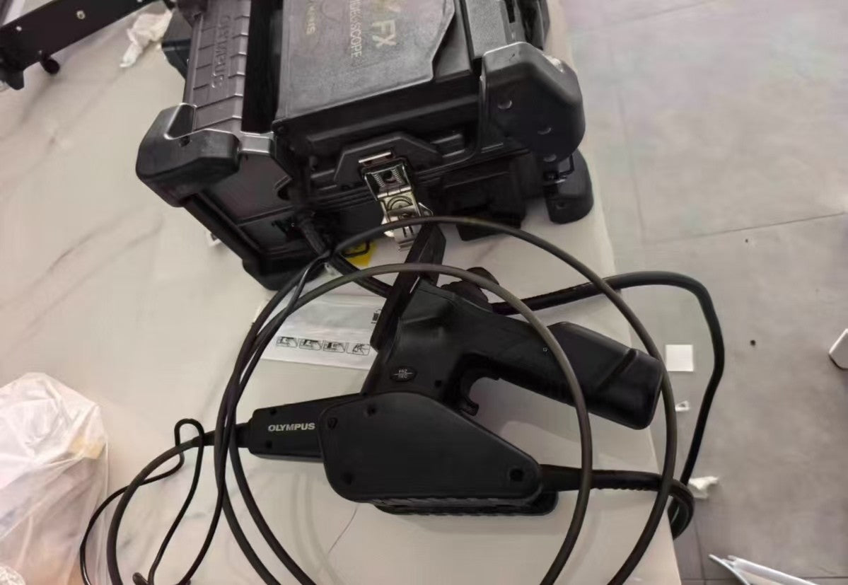 OLYMPUS IPLEX FX industrial endoscope system with controller and 2-meter cable