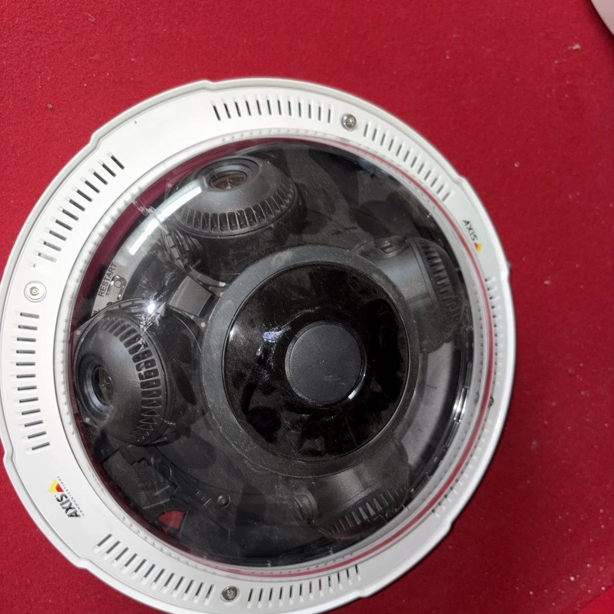 USED [Grade B+] Axis P3717-PLE Outdoor 8MP 360° IR Panoramic IP Security Camera