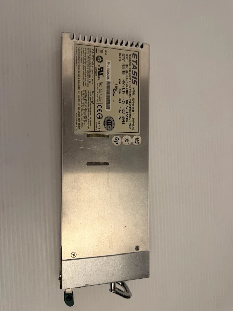ETASIS 550W Power Supply EFRP‑553V1 Hot-Swap Redundant Server PSU Module|297991384599