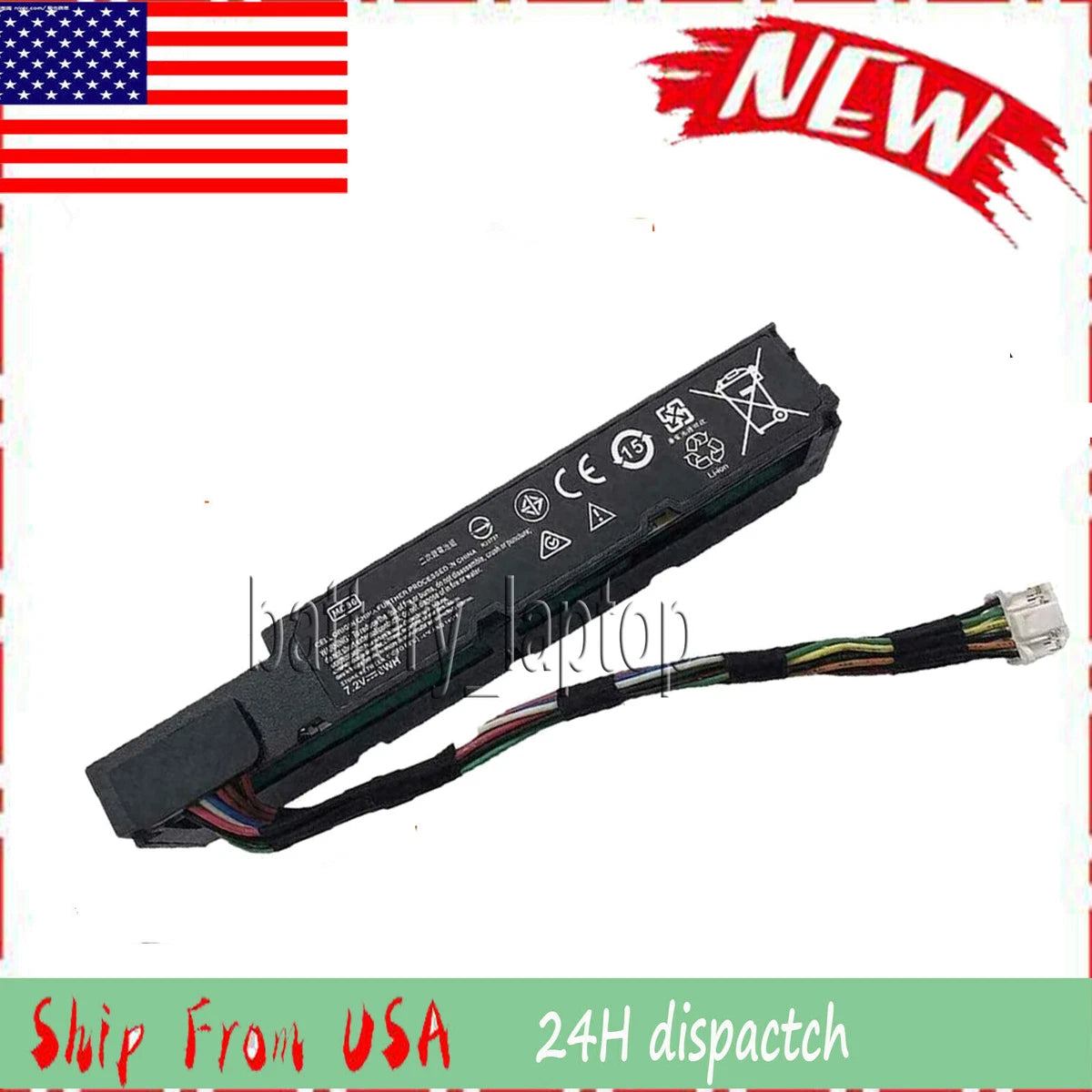 Battery Compatible with  HP 727260-002 Smart Array P840AR P440AR Controller Stor|187807947006