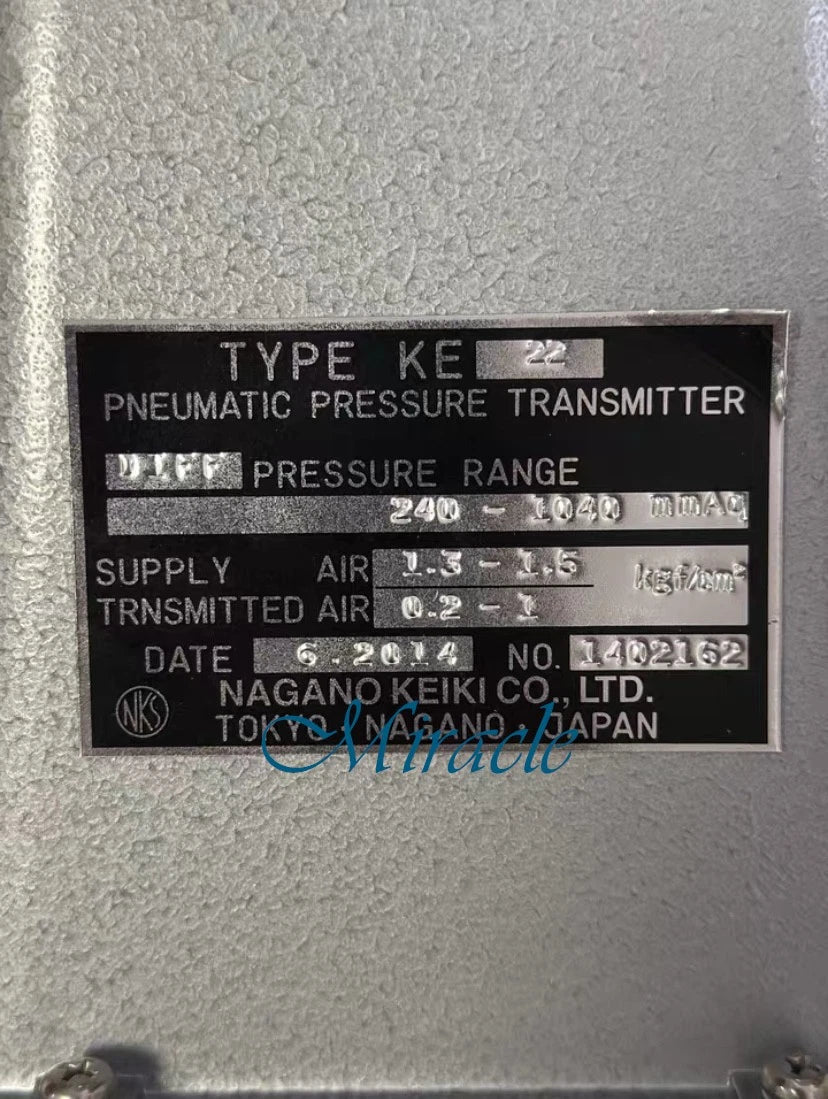 1PC New TYPE KE22 Differential Pressure Transmitter Nagano KE22