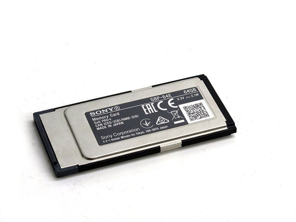 Sony SBP-64E SxS Pro+ 3.5Gbps 64GB memory card XAVC XDCAM EX 4K PMW-F5 F55 Alexa|134890595080