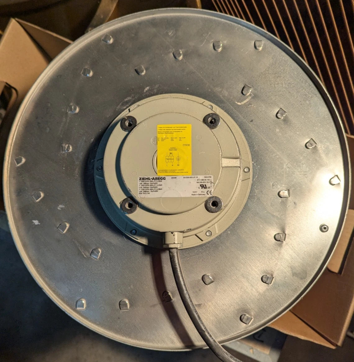 ZIEHL-ABEGG Fan RH35M-4EK.4F.1R|286978267440