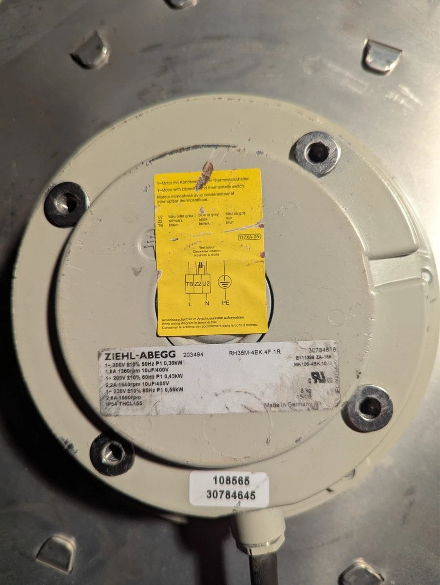 ZIEHL-ABEGG Fan RH35M-4EK.4F.1R|286978267440