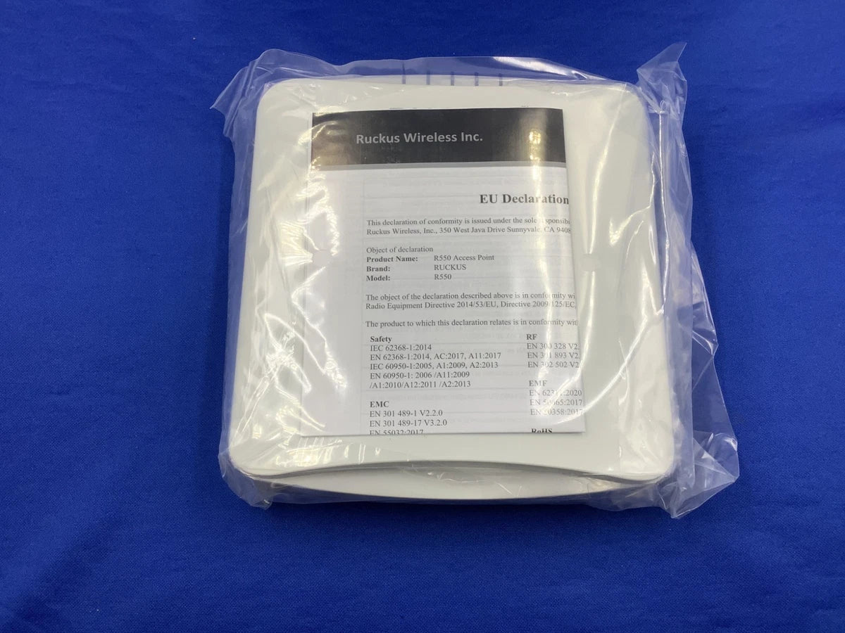 901-R550-US00  RUCKUS R550 WIRELESS ACCESS POINT 802.11AX WI-FI 6 INDOOR AP|205785810789