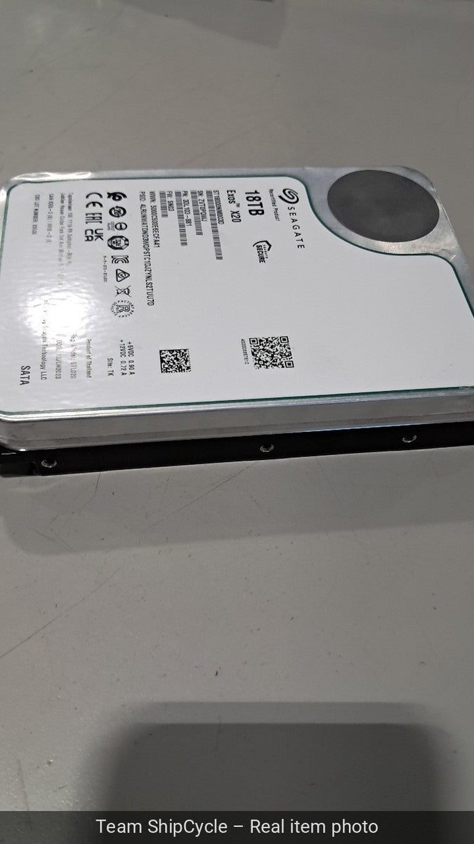 Seagate Exos X20 18TB SATA Hard Drive ST8000NM003D G2U|177620654300