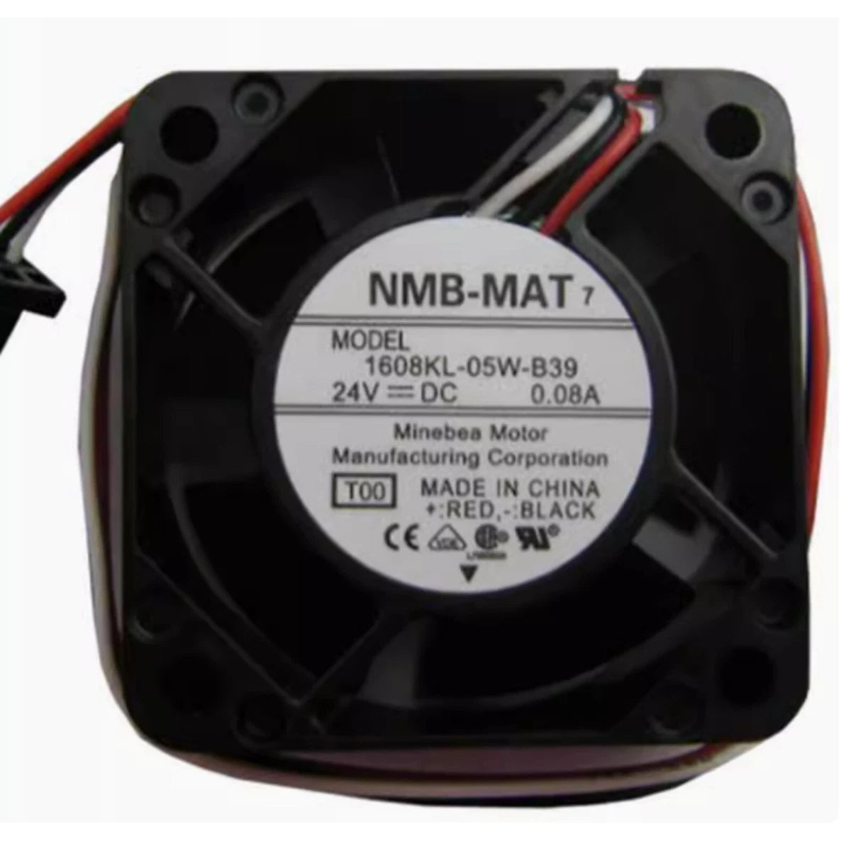 For NMB-MAT 1608KL-05W-B39 DC 24V 0.08A 40*20mm Fanuc Cooling fan A90L-0001-0510|205394618335