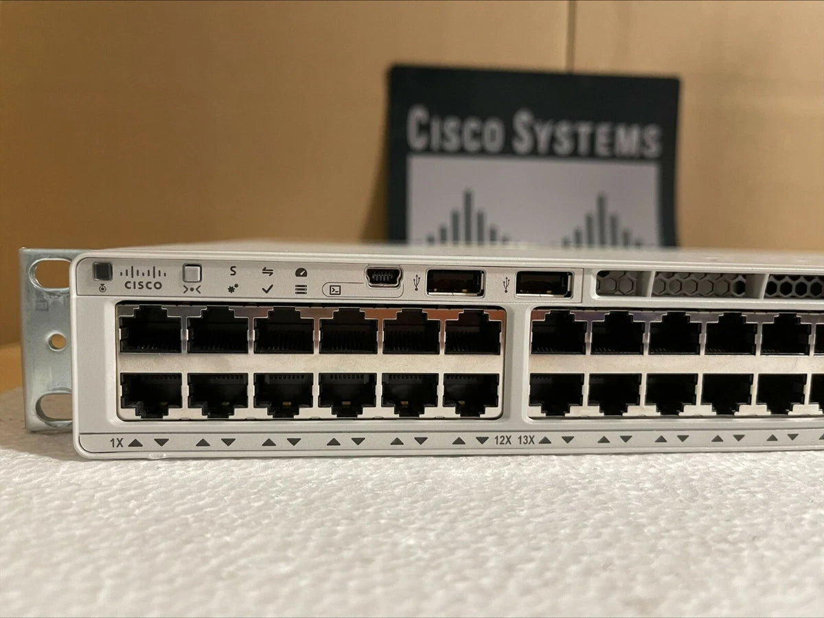 Cisco Catalyst C9200L-48T-4X-E Catalyst 9200L-Series 48-Port Switch|297196718365