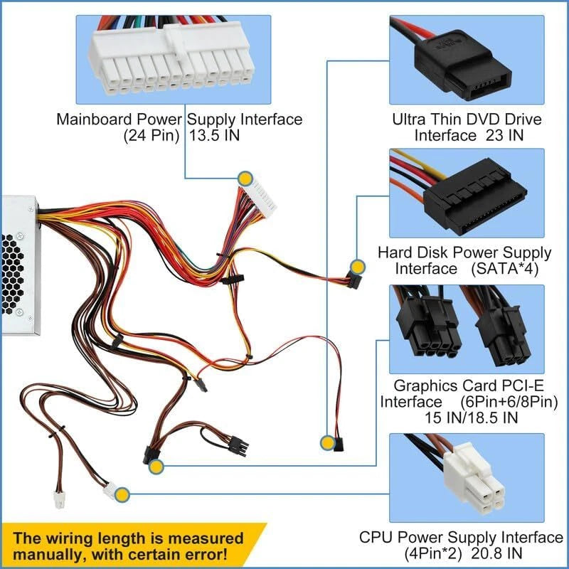 For DELL XPS 8300 8930 8500 8700 8900 R5 D460AM-03 HU460AM-01 Power Supply NEW|389414015241
