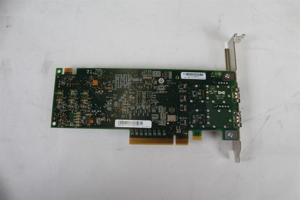 Dell RXNT1 Emulex LPE31002 Dual-Port 16GB FC PCIe NIC Full Height w/o SFP|356470255728