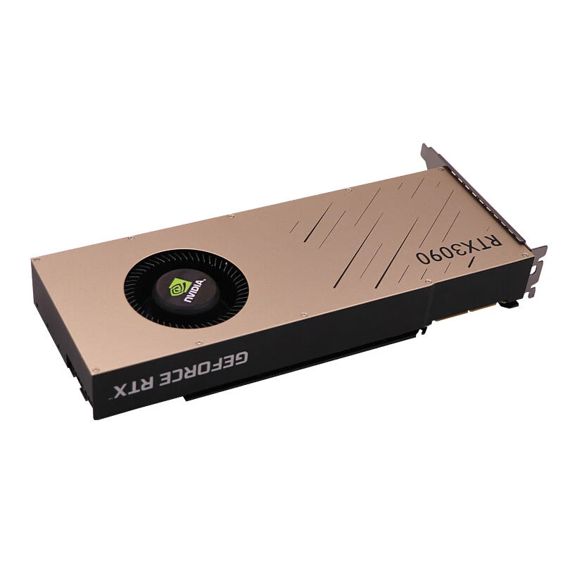 NVIDIA AMPERE accelarator GEFORCE RTX3090 24G turbo AI deep learning GPU|335121076768