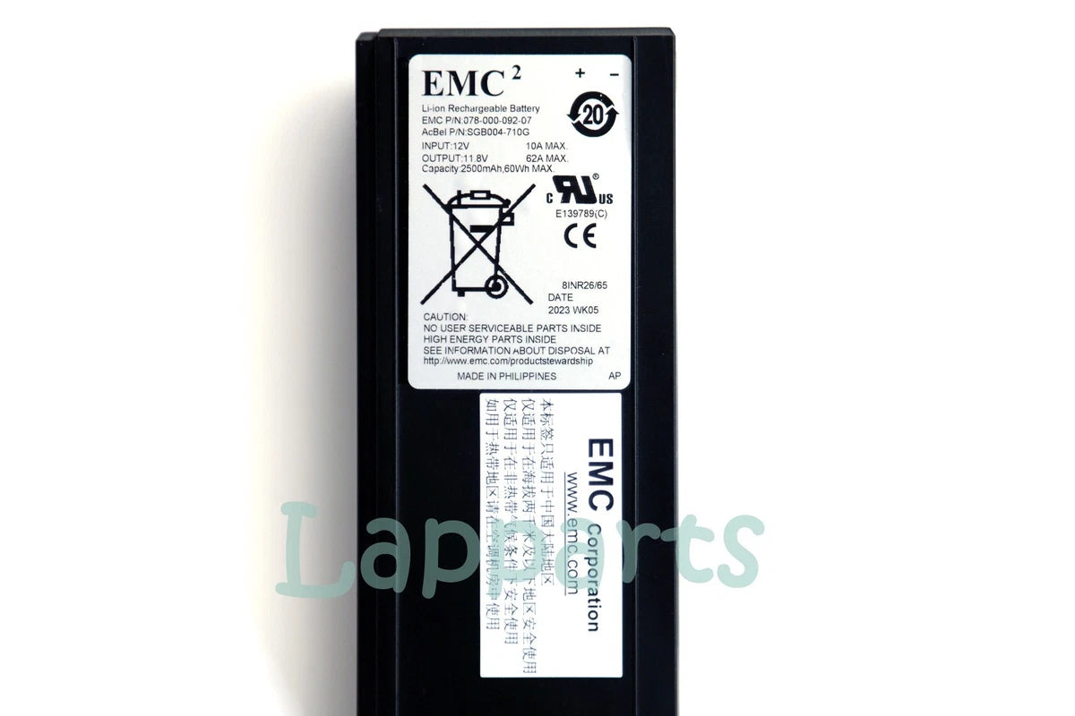 New 078-000-092-07 078-000-132 078-000-123-05 BBU Battery For EMC VNX5200 5400