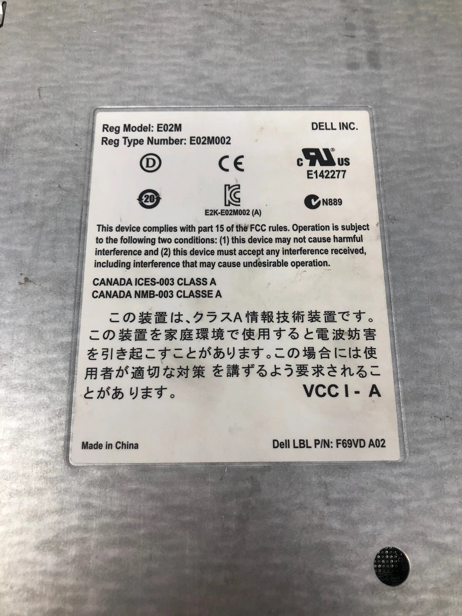 Dell PowerVault MD32 Series Quad Port iSCSI Controller E02M / F69VD / E02M002