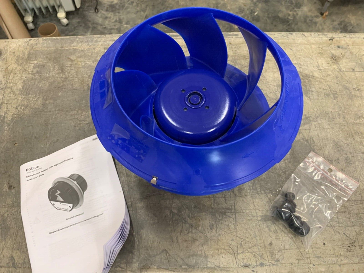 Ziehl-Abegg RH25-6IK.BA.VR ECBlue 120VAC  Centrifugal Fan (2)|176546079207