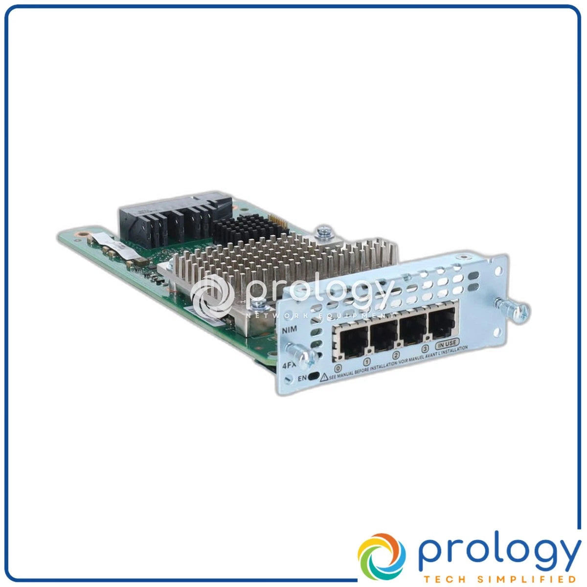 Cisco NIM-4FXS 4 Port Network Interface Module FXS FXS-E DID Module Fully Tested