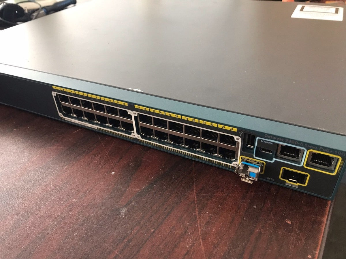 Cisco Catalyst WS-C2960S-24PD-L  / 24 PORTS/ W 1SFP|256076806809