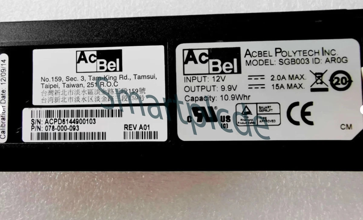 1PCS NEW 078-000-093 EMC VNX3100 VNXE3200 Controller Battery (small connector