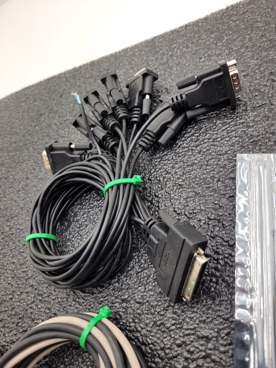 Moxa CP-118EL 8 Port Low Profile PCI Express Board RS-232/422/485 Damaged Cable