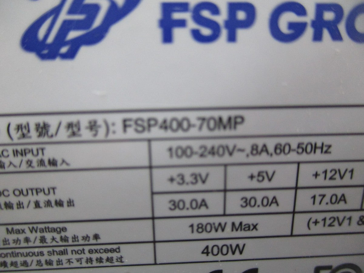 FSP FSP400-70MP 400W Power Supply|325963747322