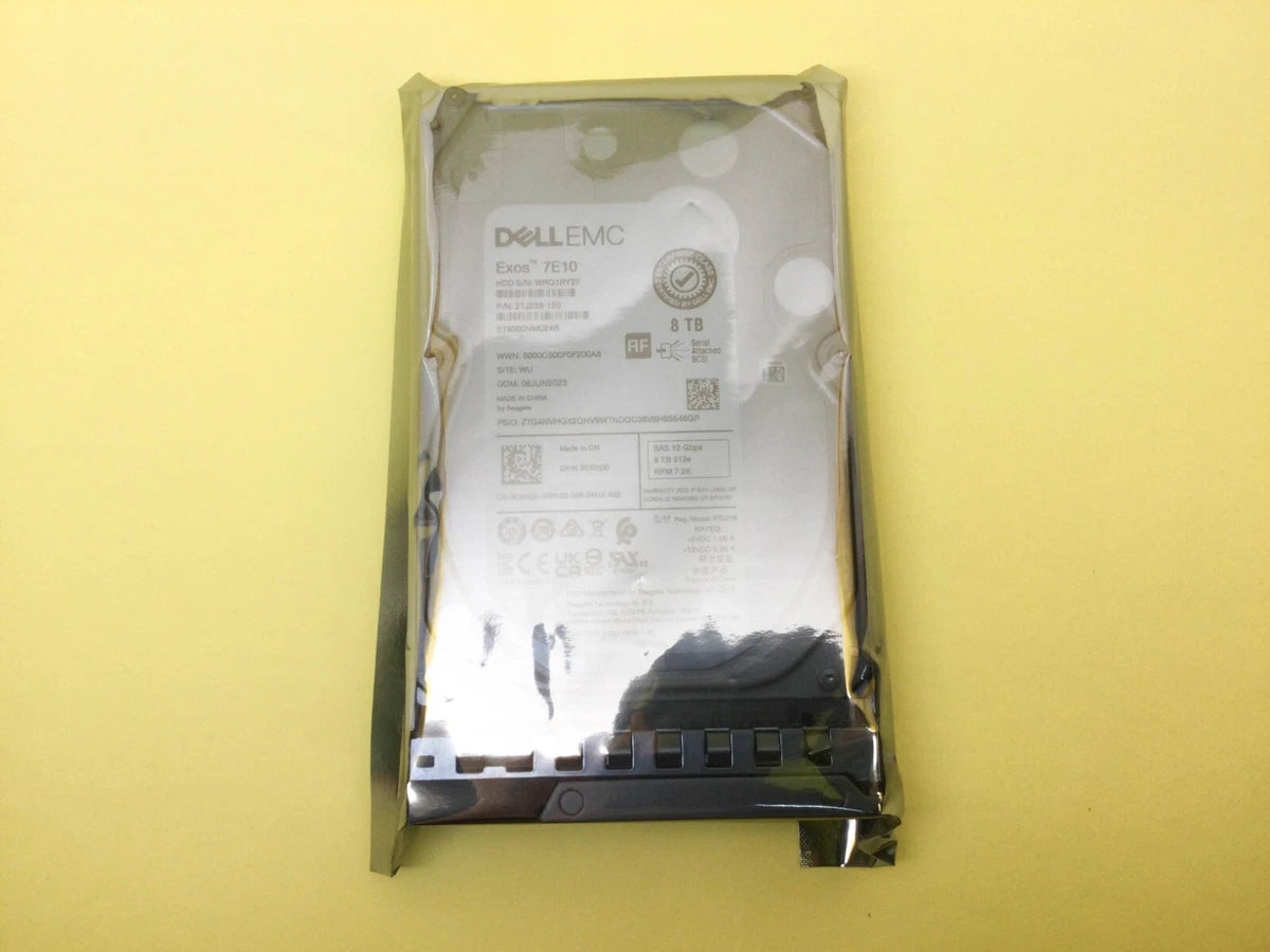 C5HD0 DELL 8TB 7.2K SAS 12Gb/s 3.5'' 512e HDD 0C5HD0 ST8000NM024B w/Gen14|286067448985