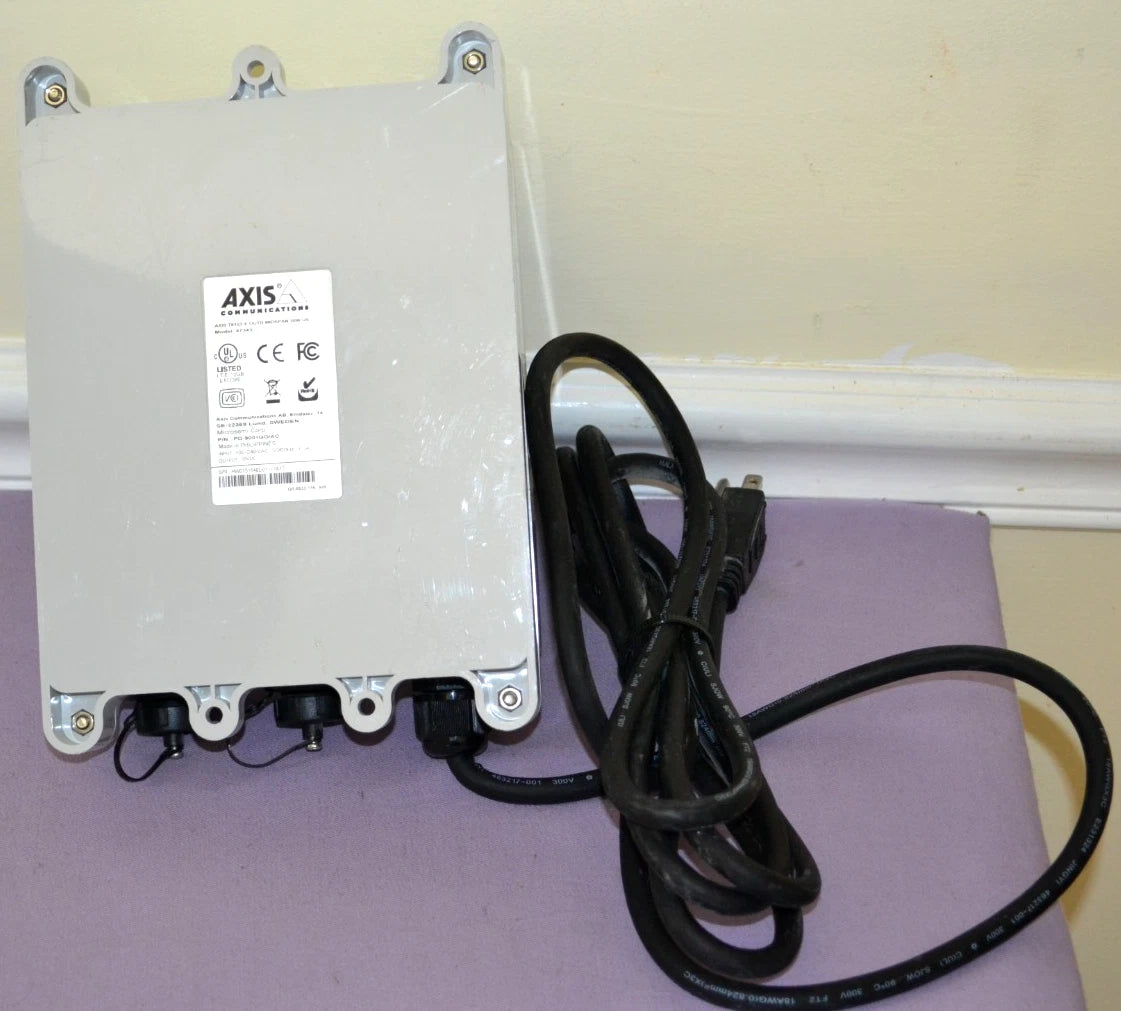 Axis T8123-E Outdoor Midspan 30W PoE With Injector, 1-Port,  IP66 Weatherproof|286683407848