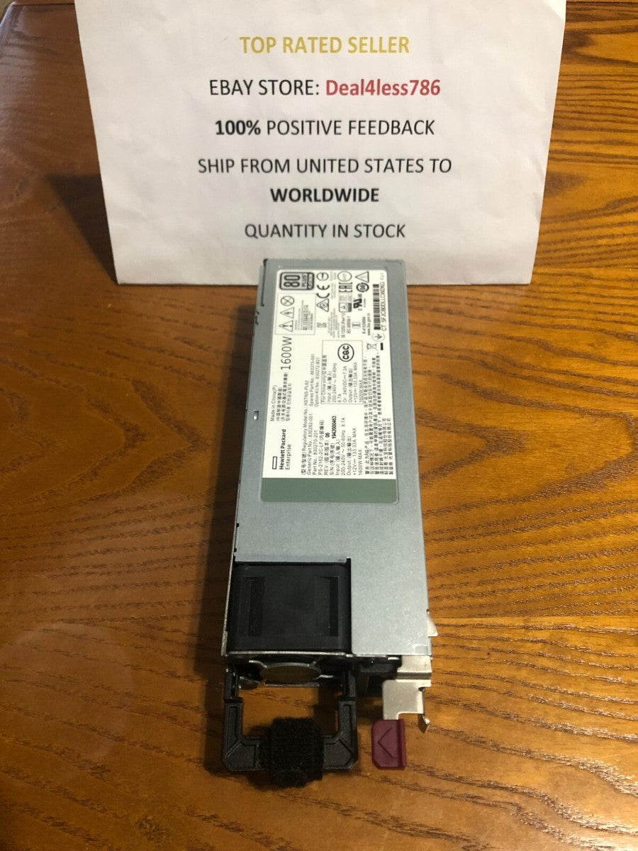 830272-B21/830262-001/863373-001/830270-301/830270-201/HSTNS-PR62- HP 1600W Flex|233885924637
