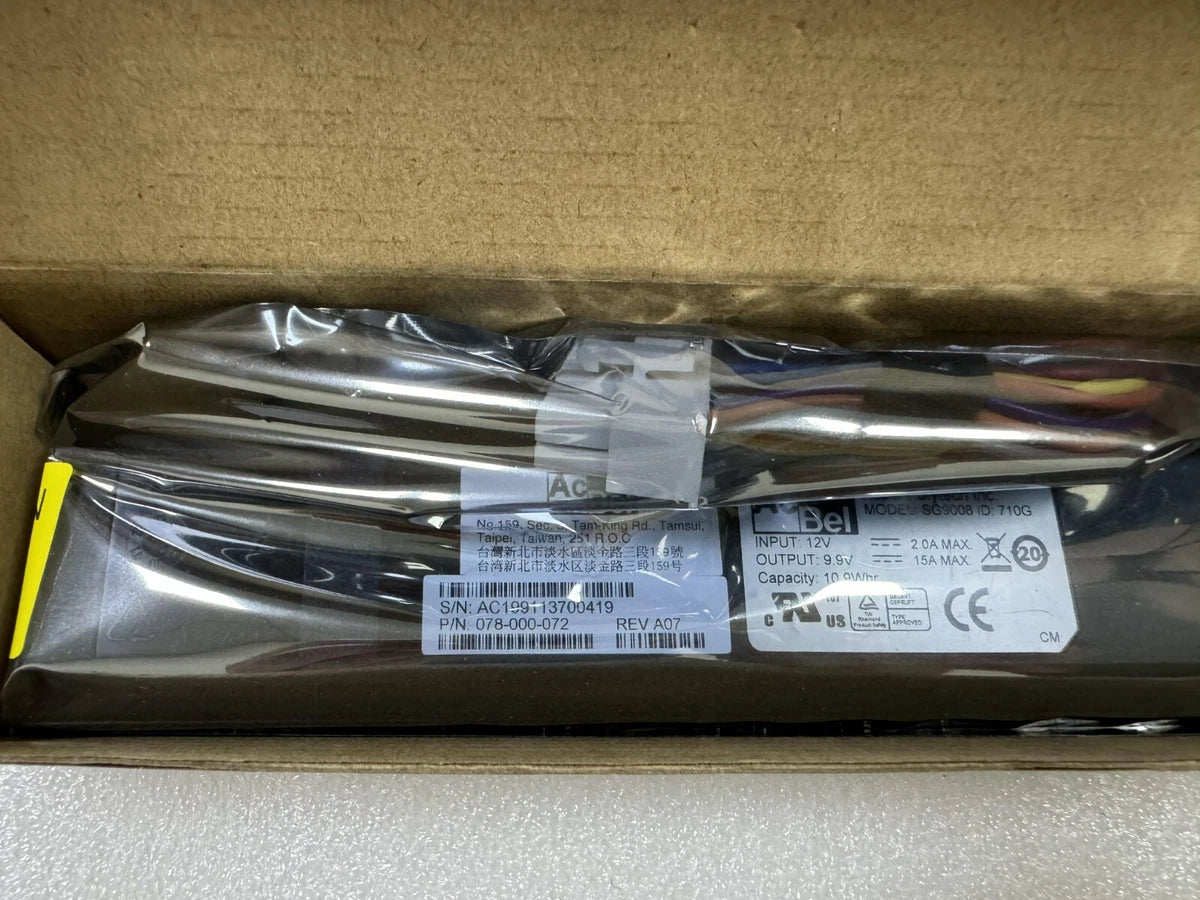 New 078-000-072 EMC VNX3100 VNXE3200 Controller Battery (wide connector
