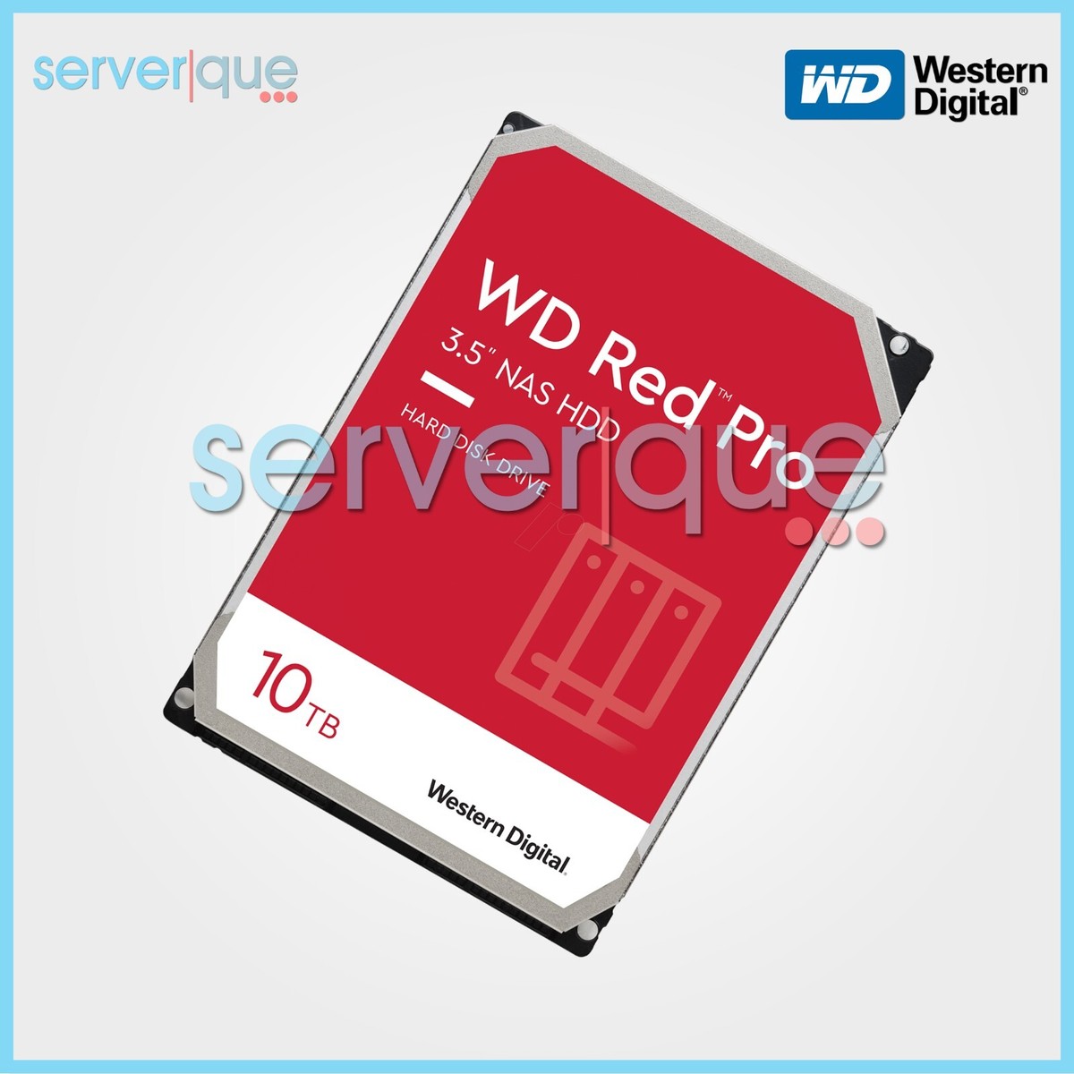 WD102KFBX Western Digital Red Pro 10TB 7200RPM SATA 6Gb/s 256MB 3.5" Hard Drive