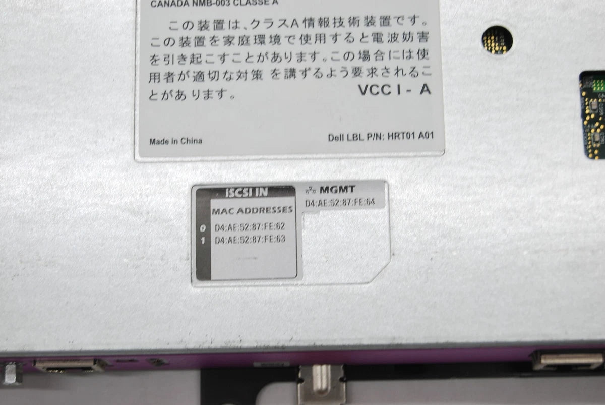 DELL EQUALLOGIC TYPE 12 CONTROLLER MODULES E09M E09M001 / T13 / D10|166980116536