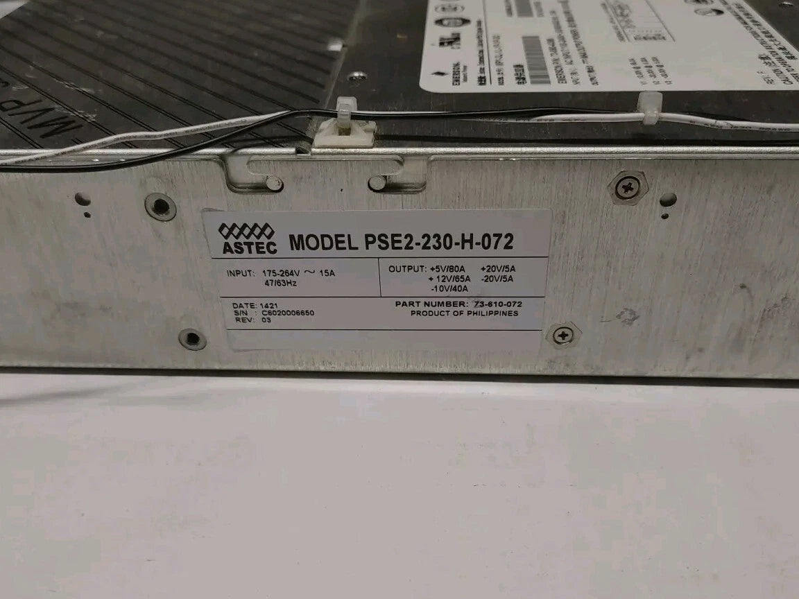 Emerson MVP SERIES MP1-3L-1L-1P-1P-30  P/N 73-690-4096 1200W Power Supply |156486016501