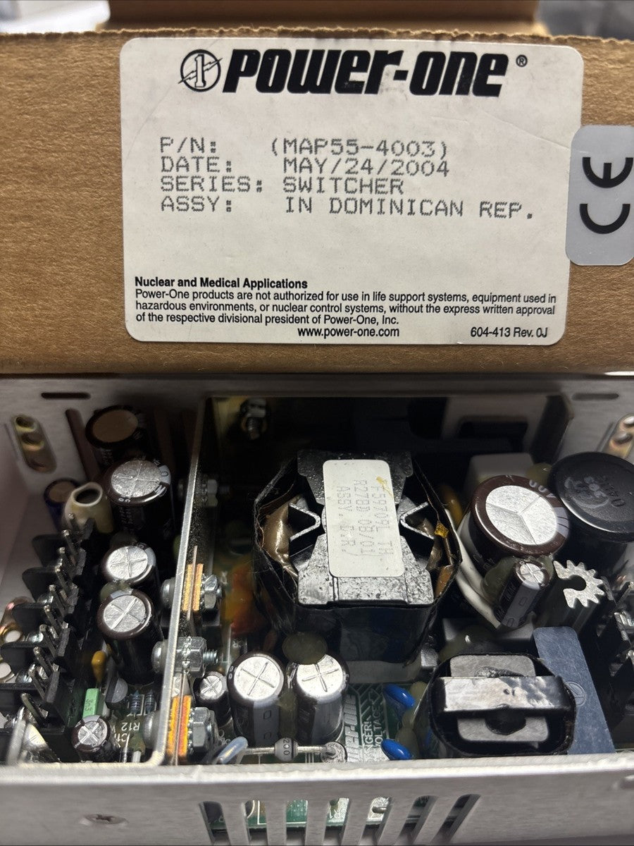 Power-One MAP55-4003 Switcher Power Supply – 55W, Industrial AC/DC Module