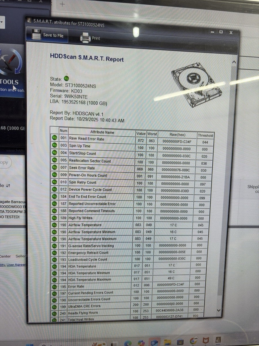 DELL   ST31000524NS 9JW154-036   ES 1TB 7.2K SATA HDD|236423110123