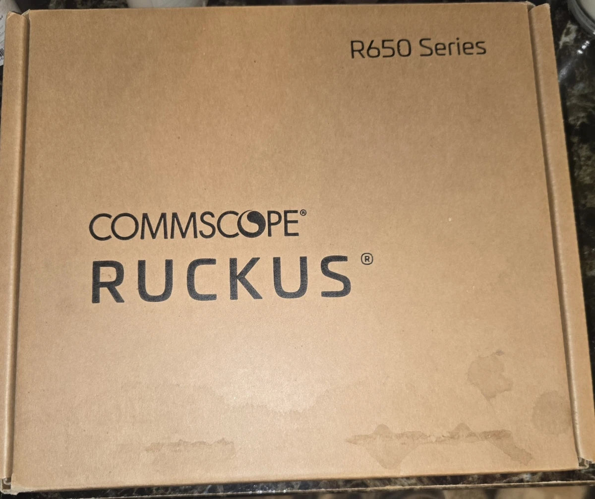 Ruckus R650 Indoor WiFi 6 Access Point | Dual-Band 4x4 MU-MIMO | New in Box