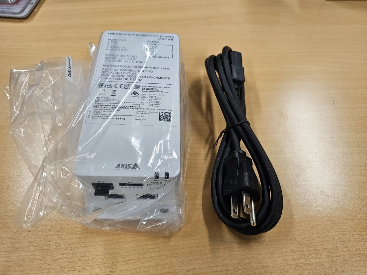 AXIS TU8003 90 W Connectivity Midspan | Unused|157123552817