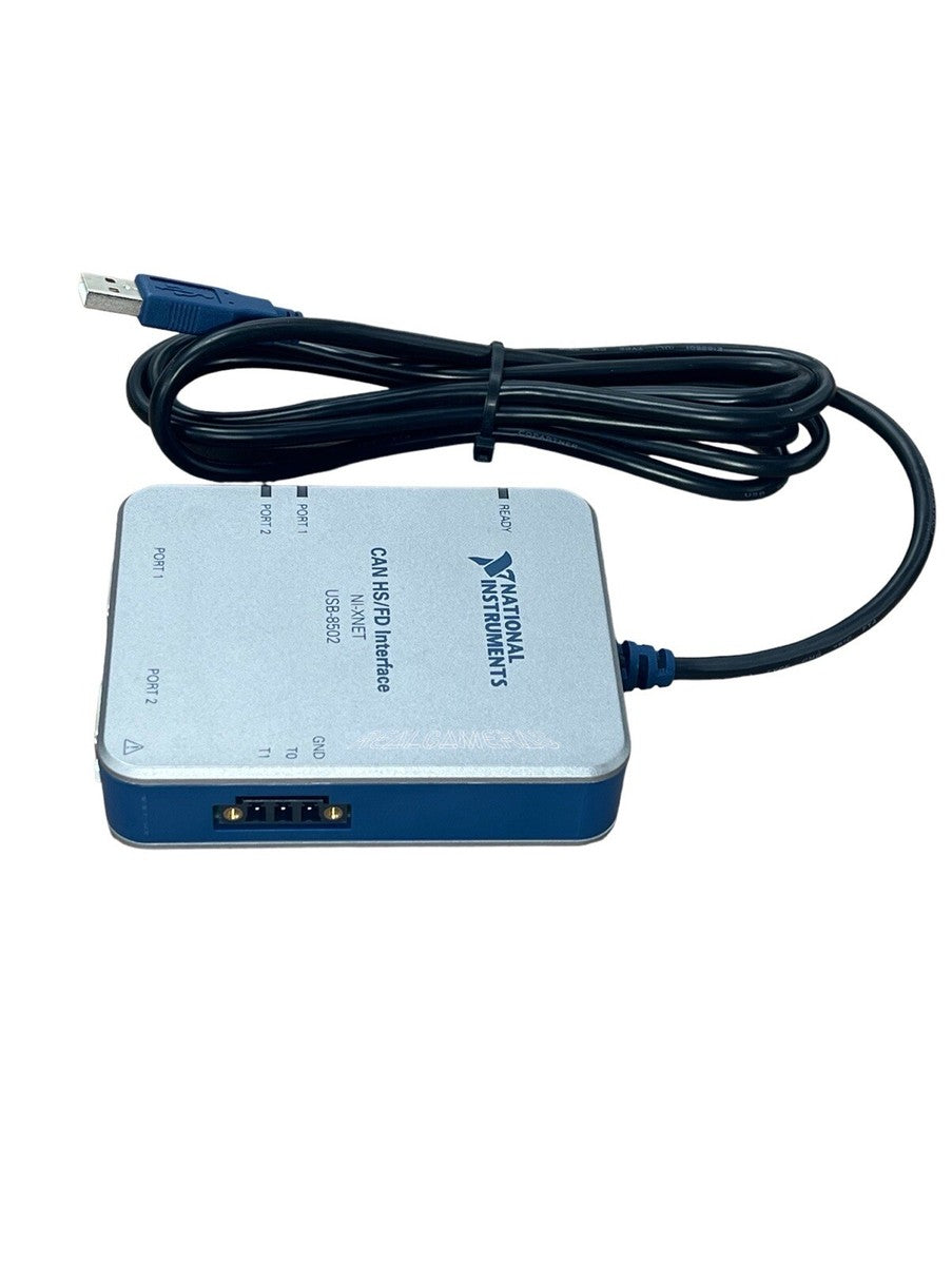 National Instruments NI USB-8502 2-Port NI-XNET HS/FD CAN Interface Device