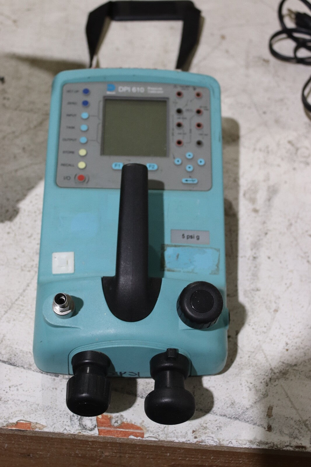 Druck DPI 610   Portable Pressure Calibrator  5 PSIG|305828136809