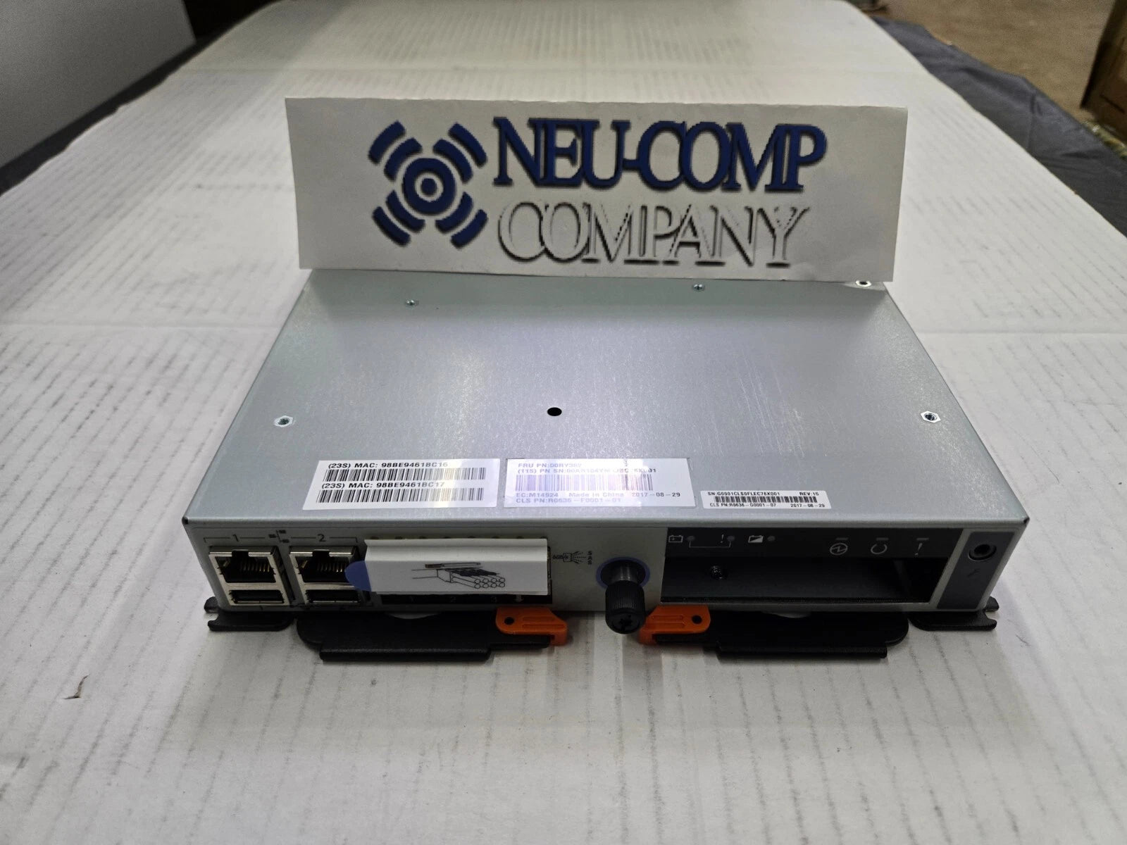 IBM 00AR108 00RY382 00AR104 2072-24C Storwize V3700 Node Controller NO BATTERY