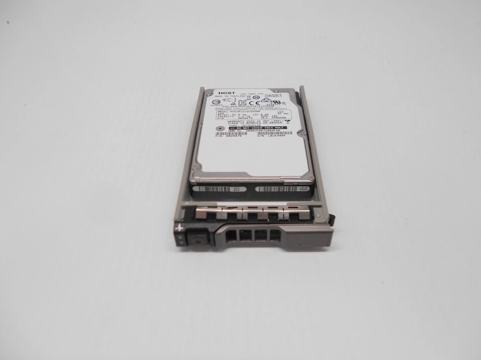 HGST 1.2TB 10K 2.5" SAS HARD DRIVE fit dell SERVER R610 R620 R630 R710 R720 R730|192641011257