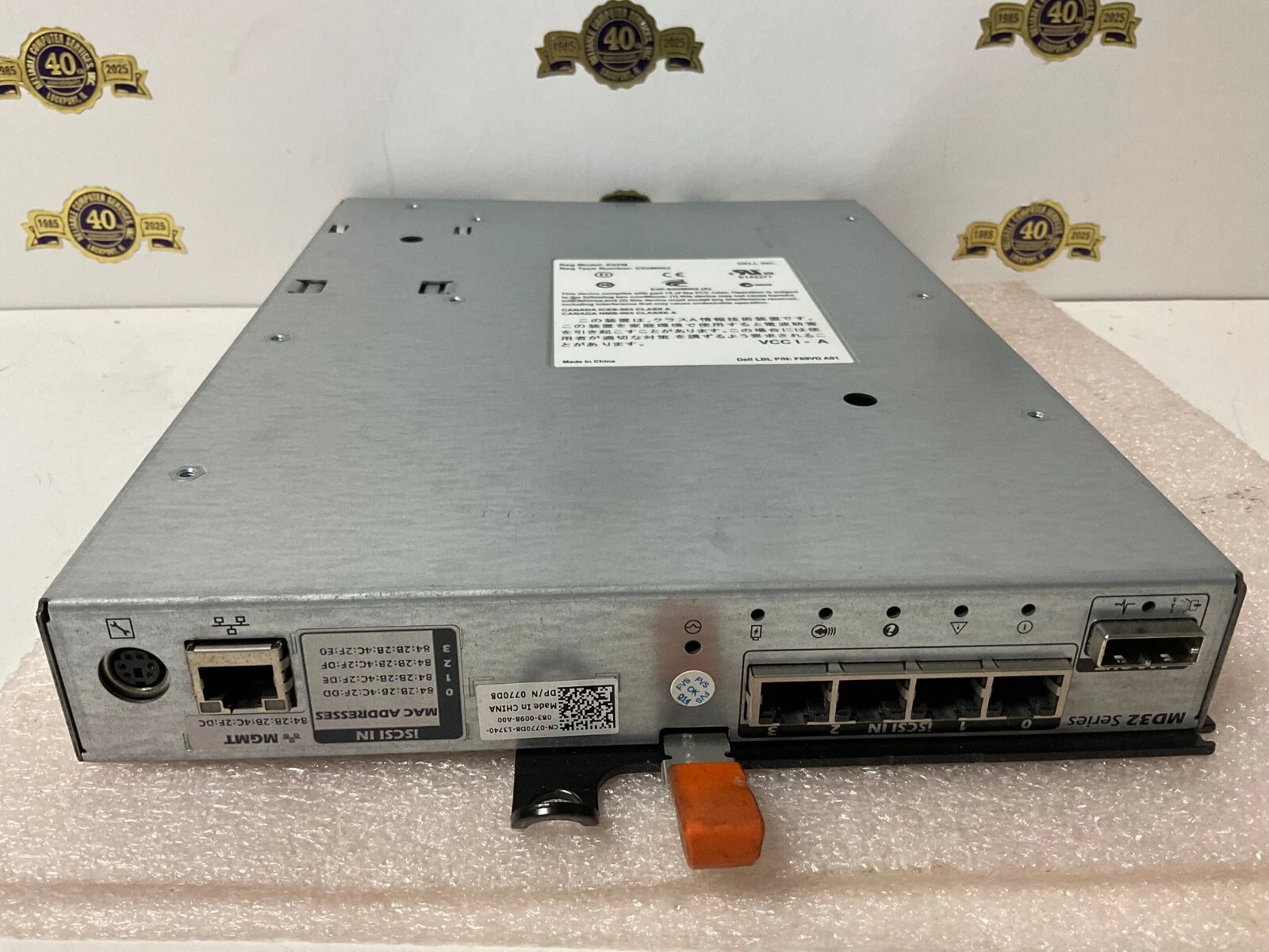 DELL PowerVault Controller module model E02M type E02M002 MD32 Series|226510296586