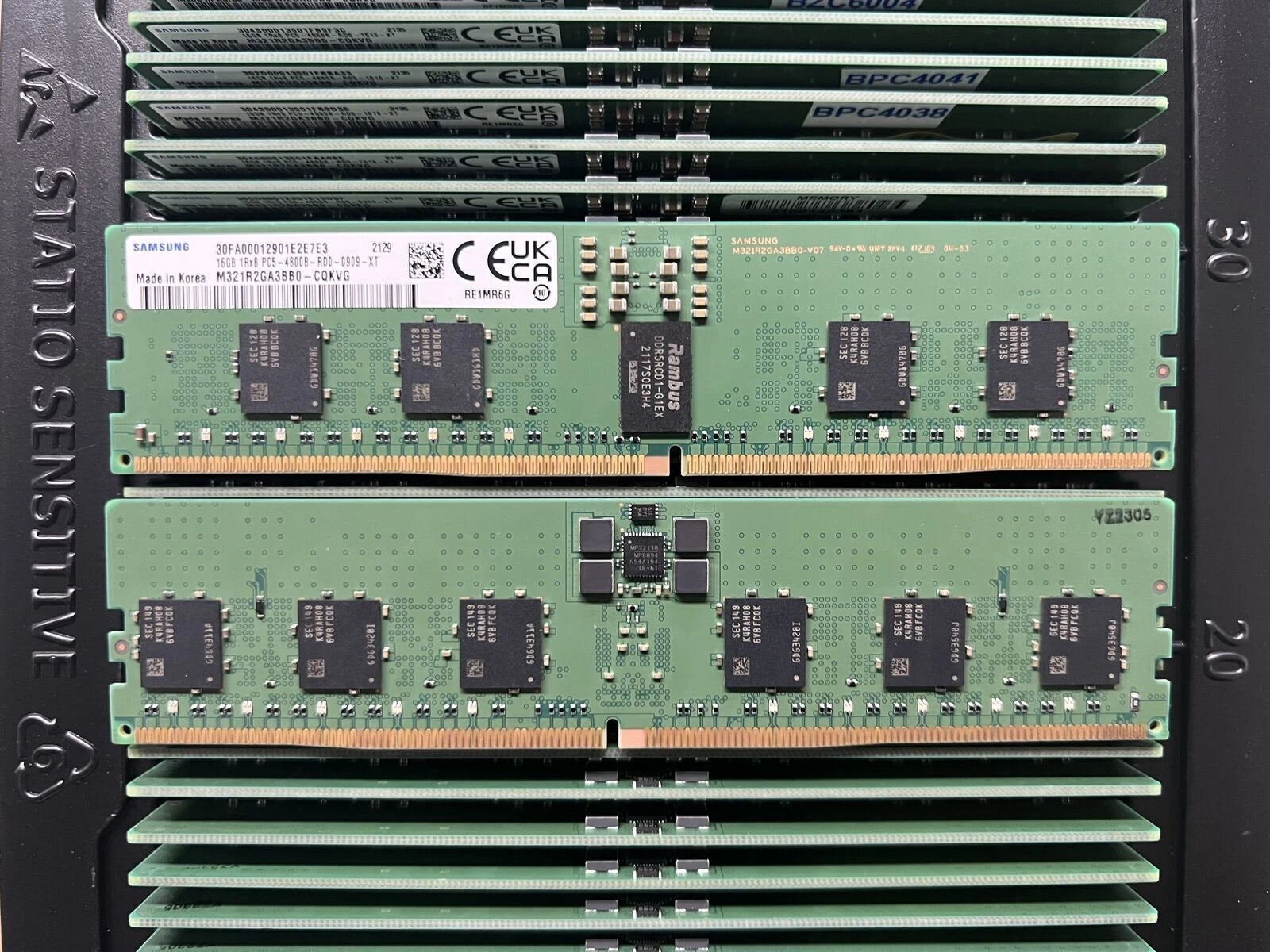 SAMSUNG 16GB RAM ECC RDIMM 1Rx8 DDR5 PC5- 4800Mhz ECC REG Sever Memory