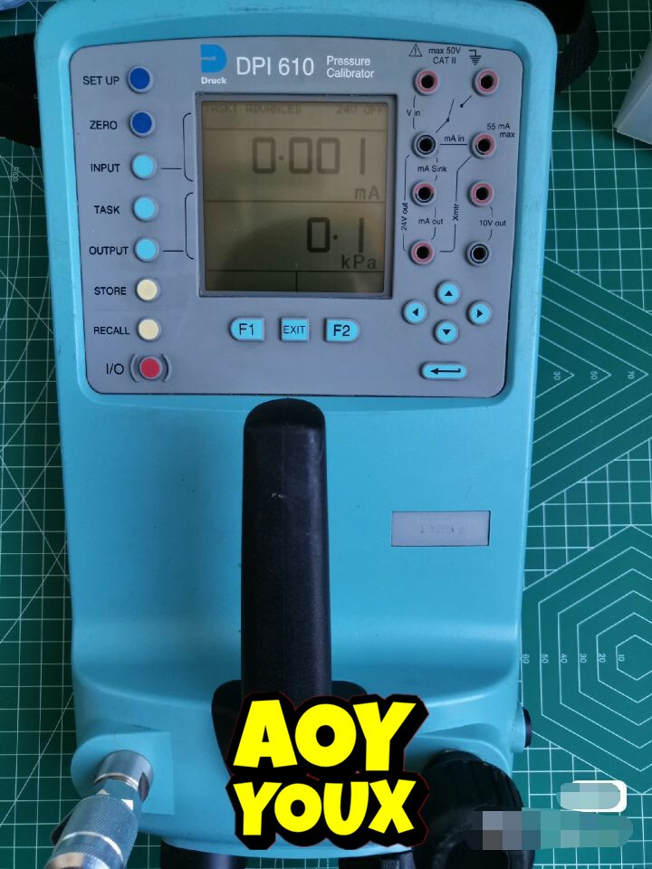 Druck DPI 610 1Mpag Portable Pressure Calibrator used|157578709707