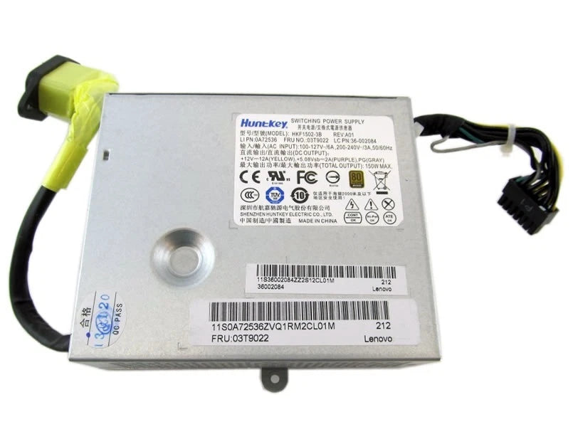 Genuine Lenovo ThinkCentre Edge 72z M71Z M72Z M73Z 150W Power Supply 03T9022|311518642053