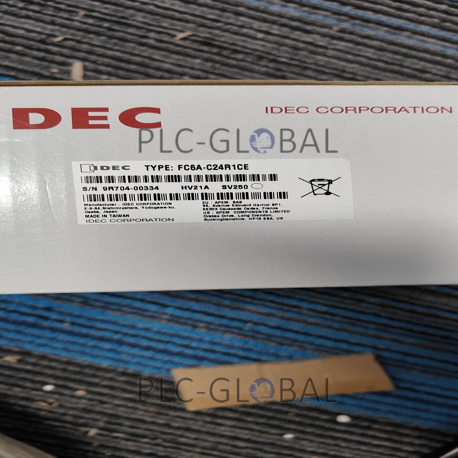 1PC New IDEC FC6A-C24R1CE With 1 Year Warranty Free Shipping|396996151019