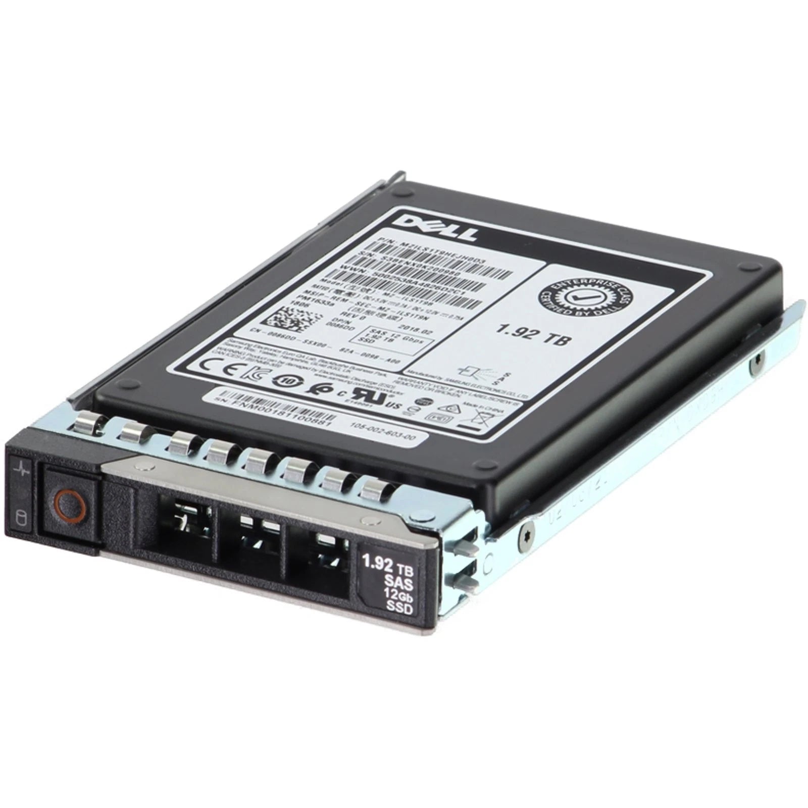 Dell 1.92TB 12Gbps SAS RI TLC 2.5 SSD  PM1633a CPO (086DD) -R|315804668509