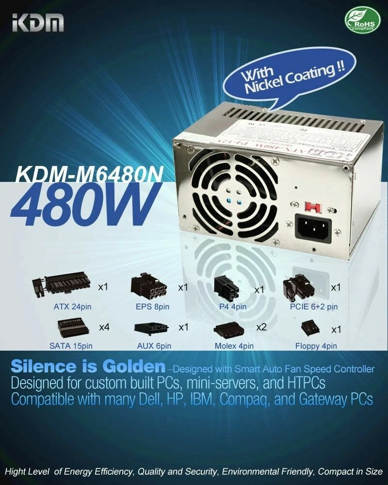 NEW 500W Dell XPS 8000 8100 8300 8500 9000 Power Supply Replace 50N.3