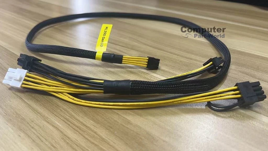 GPU 877628-B21 1x8Pin to 1x8Pin+2x6pin+1x8pin (Tesla) for DL380 ML350 G10 35cm|146304211210